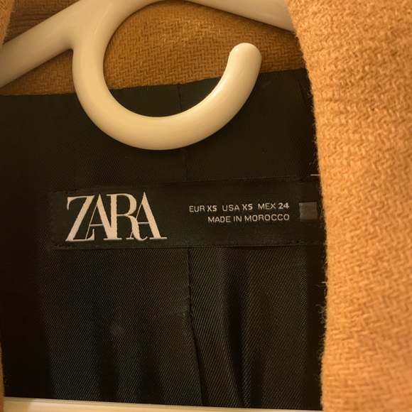 ZARA Wool Blend Coat - Picture 2 of 16
